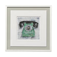 Retro Phone III by Ethan Harper a Framed Art Print Matted under Glass by Mercana at Eve Furniture