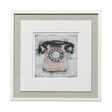 Retro Phone IV by Ethan Harper a Framed Art Print Matted under Glass by Mercana at Eve Furniture
