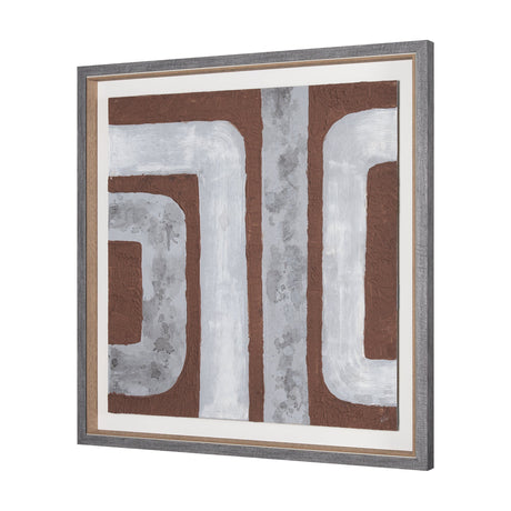 Retro Pipes I by Studio M a Framed handmade Original Artwork by Mercana at Eve Furniture
