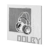 Retro Tone I by Alarm a Hand Embellished Textured Canvas by Mercana at Eve Furniture