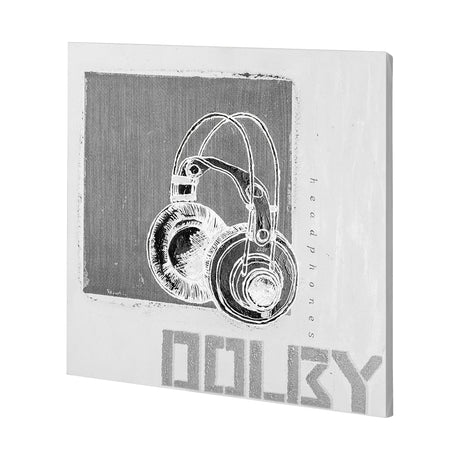 Retro Tone I by Alarm a Hand Embellished Textured Canvas by Mercana at Eve Furniture