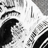 Retro Tone I by Alarm a Hand Embellished Textured Canvas by Mercana at Eve Furniture