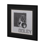 Retro Tone I by Alarm a Hand Embellished Textured Framed Art Print Matted under Glass by Mercana at Eve Furniture