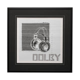 Retro Tone I by Alarm a Hand Embellished Textured Framed Art Print Matted under Glass by Mercana at Eve Furniture