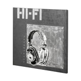 Retro Tone II by Alarm a Hand Embellished Textured Canvas by Mercana at Eve Furniture
