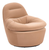 Reva Tan Swivel Chair by Zuomod at Eve Furniture