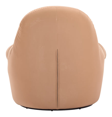 Reva Tan Swivel Chair by Zuomod at Eve Furniture