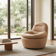 Reva Tan Swivel Chair by Zuomod at Eve Furniture