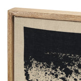 Revelin Large Fabric Collage Framed Linen Framed Wall Art by Mercana at Eve Furniture