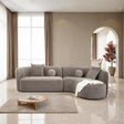 Revello Light Brown Sectional by Furniture of America at Eve Furniture