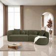 Revello Olive Green Sectional by Furniture of America at Eve Furniture