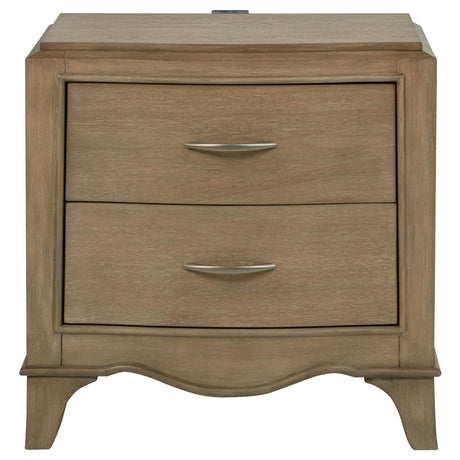 Revello Washed Mango 2-Drawer Nightstand by Coaster at Eve Furniture