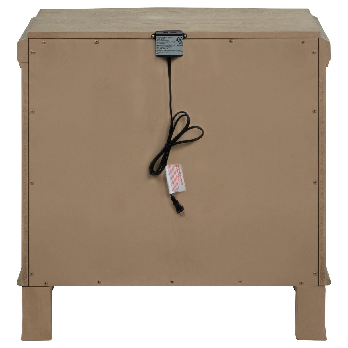 Revello Washed Mango 2-Drawer Nightstand by Coaster at Eve Furniture