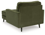 Reveon Lakes Olive Chaise by ASHLEY FURNITURE at Eve Furniture