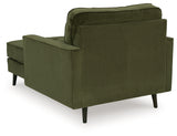 Reveon Lakes Olive Chaise by ASHLEY FURNITURE at Eve Furniture