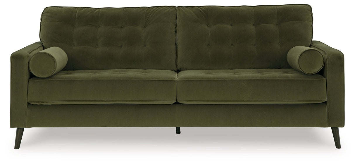 Reveon Lakes Olive Sofa and Loveseat by Ashley at Eve Furniture
