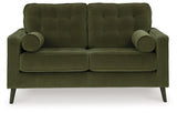 Reveon Lakes Olive Loveseat by Ashley at Eve Furniture