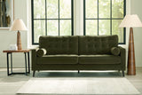Reveon Lakes Olive Sofa and Loveseat by Ashley at Eve Furniture