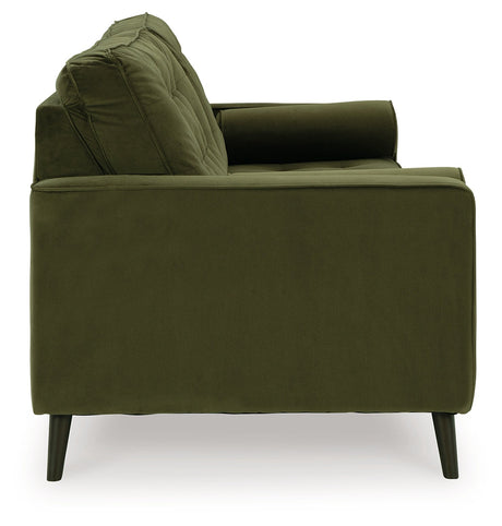 Reveon Lakes Olive Sofa by Ashley at Eve Furniture