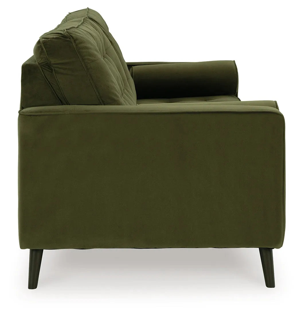 Reveon Lakes Olive Sofa by Ashley at Eve Furniture