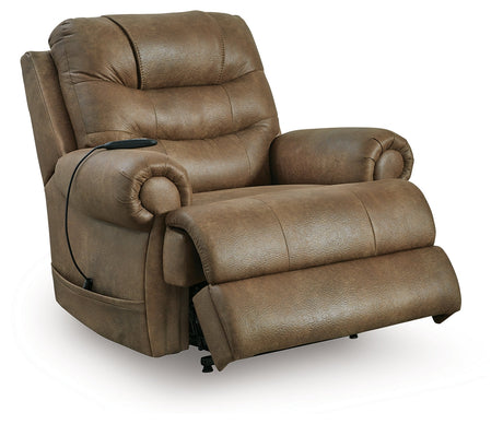 Revived and Restored Earth Power Lift Recliner by Ashley at Eve Furniture