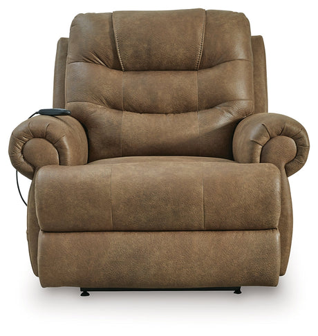 Revived and Restored Earth Power Lift Recliner by Ashley at Eve Furniture