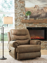 Revived and Restored Earth Power Lift Recliner by Ashley at Eve Furniture