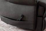 Revived and Restored Granite Power Lift Recliner by Ashley at Eve Furniture