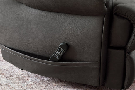 Revived and Restored Granite Power Lift Recliner by Ashley at Eve Furniture