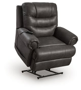 Revived and Restored Granite Power Lift Recliner by Ashley at Eve Furniture