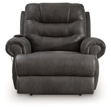 Revived and Restored Granite Power Lift Recliner by Ashley at Eve Furniture