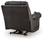 Revived and Restored Granite Power Lift Recliner by Ashley at Eve Furniture