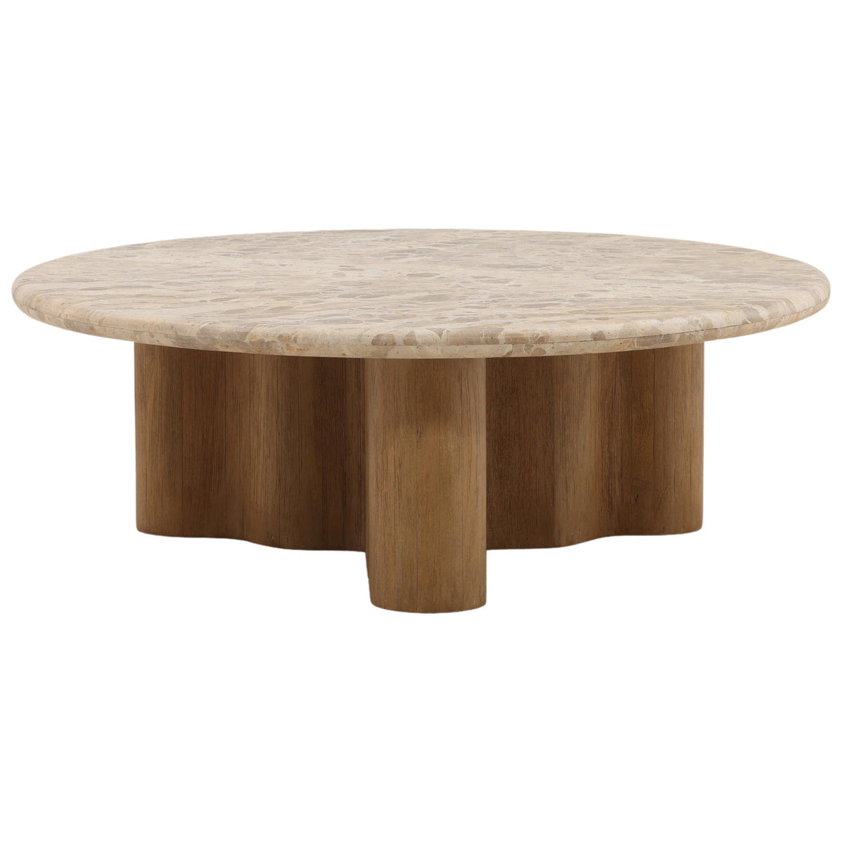 Reyan Coffee Table, Beige by Dovetail at Eve Furniture