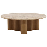 Reyan Coffee Table, Beige by Dovetail at Eve Furniture