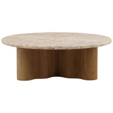 Reyan Coffee Table, Beige by Dovetail at Eve Furniture