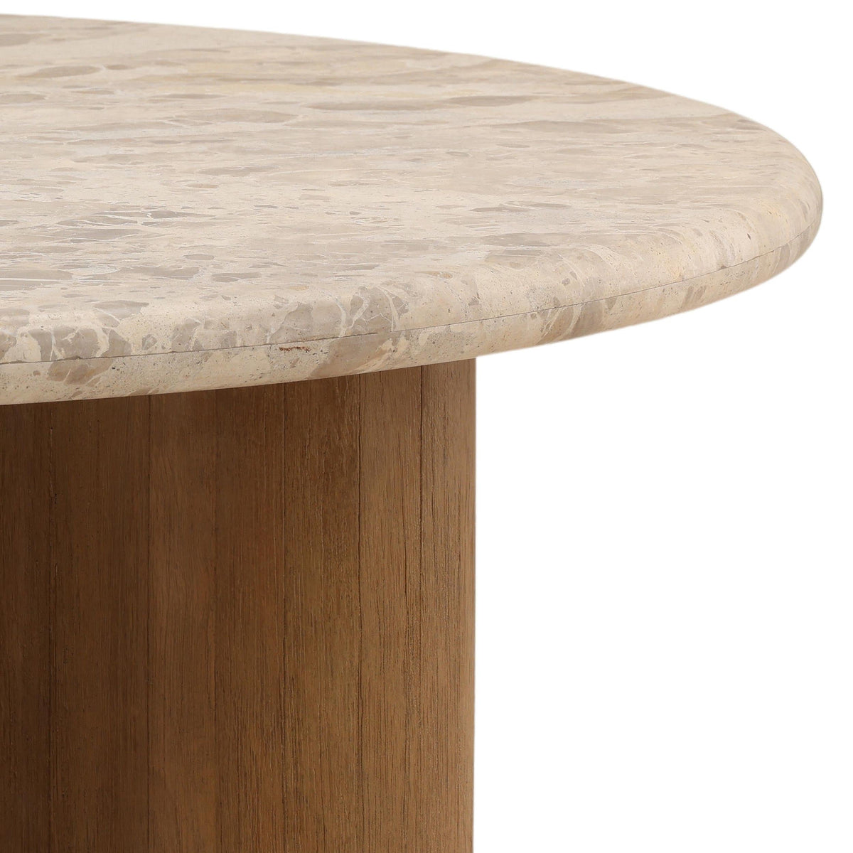 Reyan Coffee Table, Beige by Dovetail at Eve Furniture