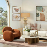 Reyan Coffee Table, Beige by Dovetail at Eve Furniture