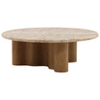 Reyan Coffee Table, Beige by Dovetail at Eve Furniture
