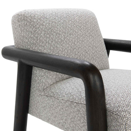Reyna Accent Chair - Black/White by Classic Home at Eve Furniture