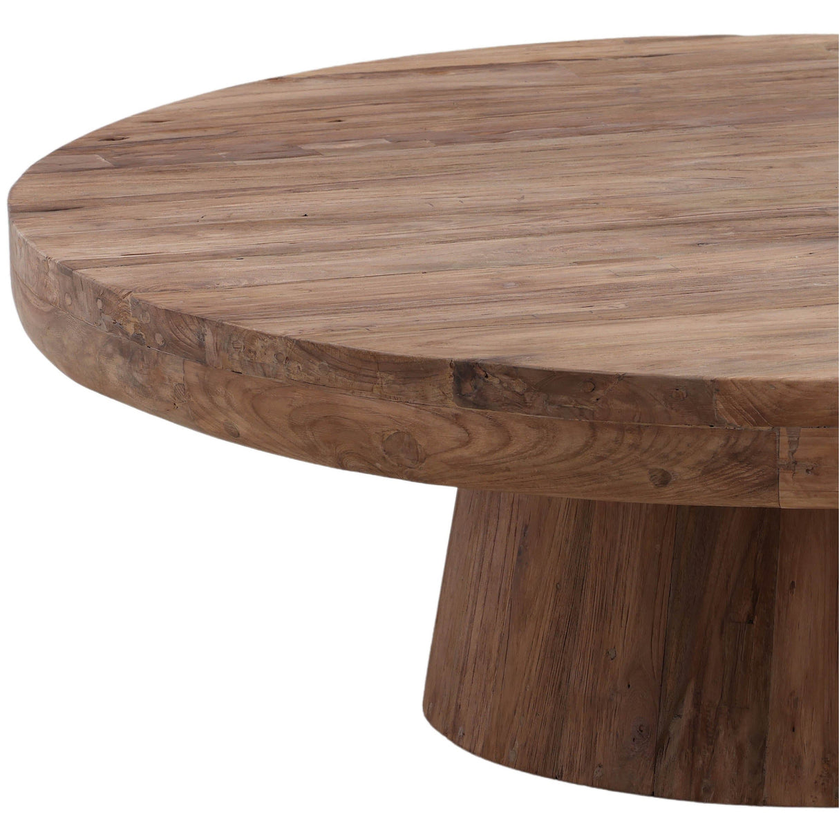 Reyna Coffee Table, Natural by Dovetail at Eve Furniture