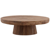 Reyna Coffee Table, Natural by Dovetail at Eve Furniture