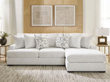 Misty-Lakes Chalk 2-Piece RAF Sectional by Ashley at Eve Furniture