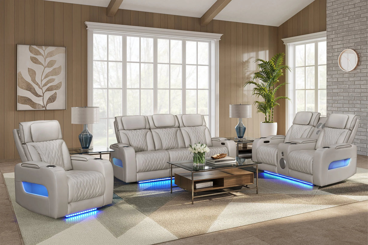 Dubai Sand 3-Piece Power Reclining Set
