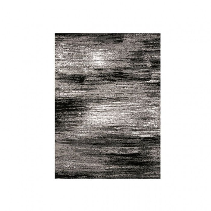 Sivas Contemporary Gray/Black Area Rug