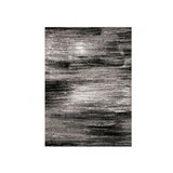 Sivas Contemporary Gray/Black Area Rug