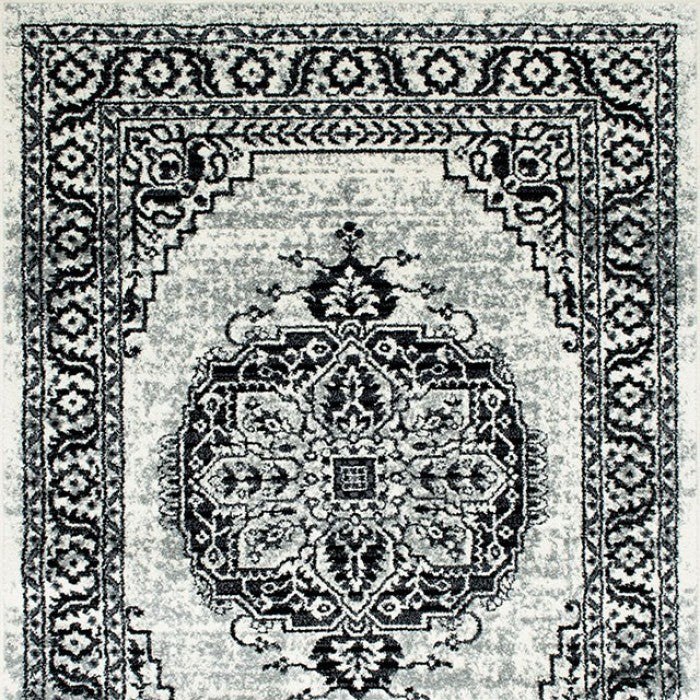 Serang Gray/Black Area Rug