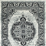 Serang Gray/Black Area Rug