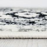 Serang Gray/Black Area Rug