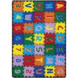 Abbey Alphabet Multi Area Rug