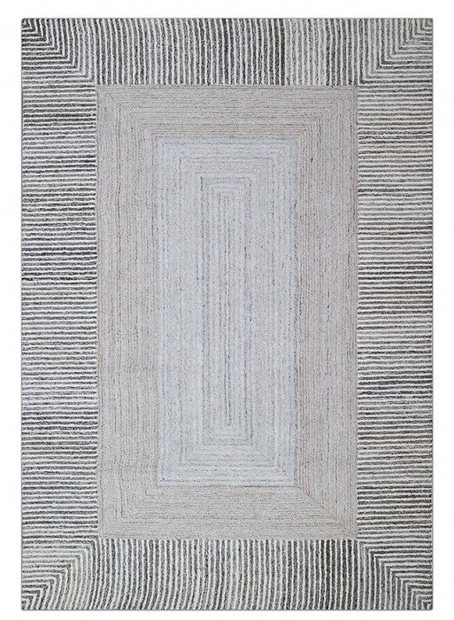 Rug Contemporary Neutral Tone Rug by Furniture of America at Eve Furniture